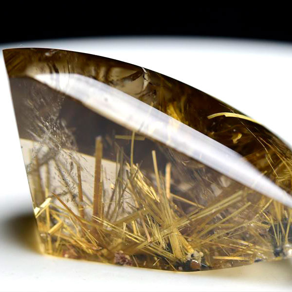 ゴールドルチルクォーツ (約77.5g) AAAAA タイチンルチル 不定形