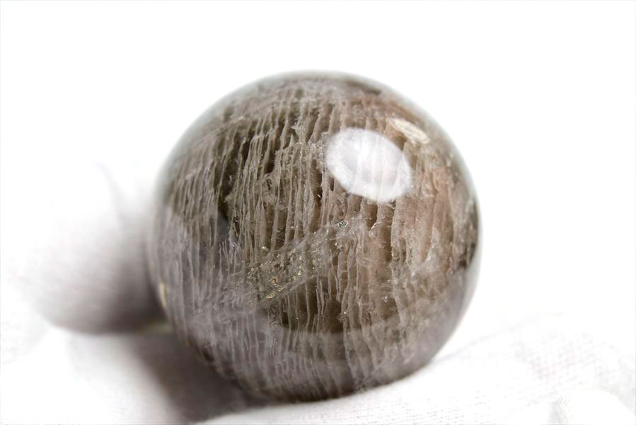 ガーデンクォーツ 丸玉 (約41mm珠) スフィア 庭園水晶 ブラジル産 千層