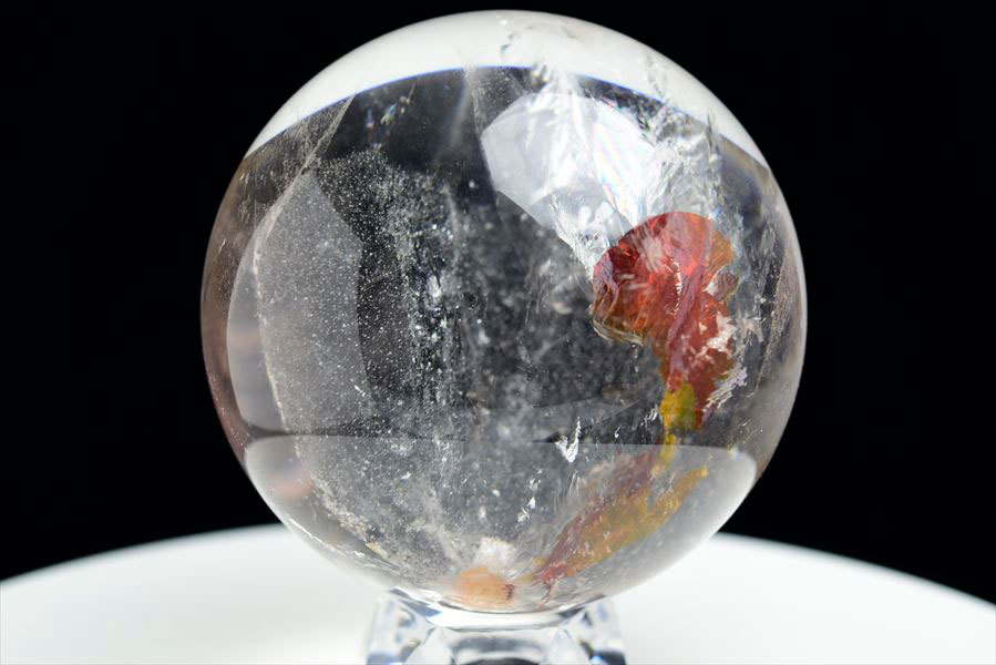 大玉レインボーファントムシトリンスフィア約29cm