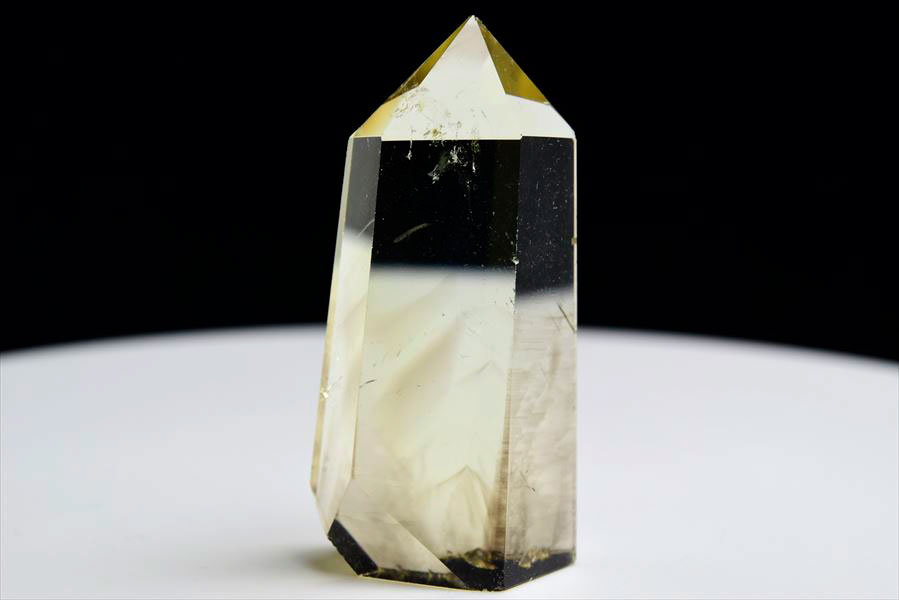 シトリン ポイント 六角柱 ブラジル産 非加熱 天然 11月誕生石 黄水晶