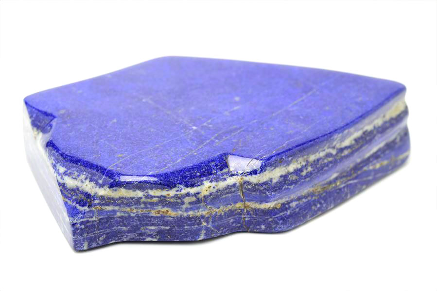 ラピスラズリ AAA 原石 ブロック 磨き石 (約2.8kg) 置物 フリー