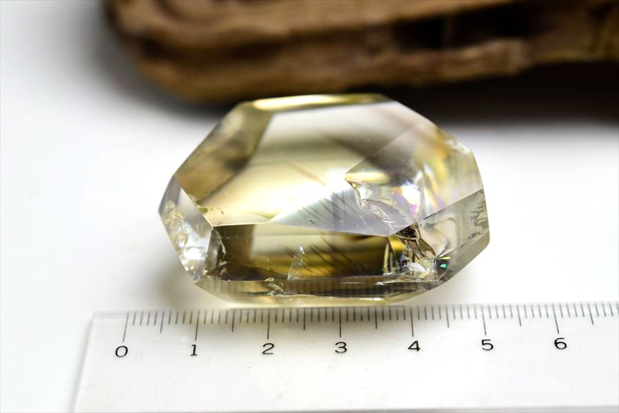 高品質 レインボー シトリン　 黄水晶 六角柱 虹入り シトリン 不定形タンブル 黄水晶 ブラジル産 レインボー