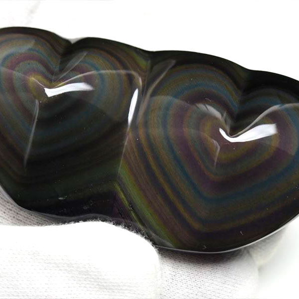 ★特別ご提供★本質や未来を見通す石♡【５個☆レインボーオブシディアンタンブル】 ☆特別ご提供☆本質や未来を見通す石♡【5個☆レインボー