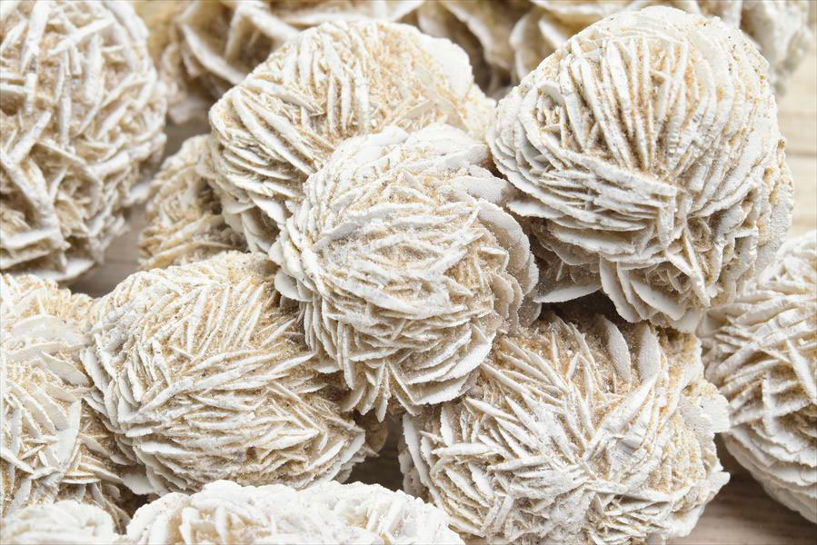 メキシコ産  デザートローズ セレナイトローズ フローズンセレナイト クラスター 砂漠の薔薇 天然石 パワーストーン