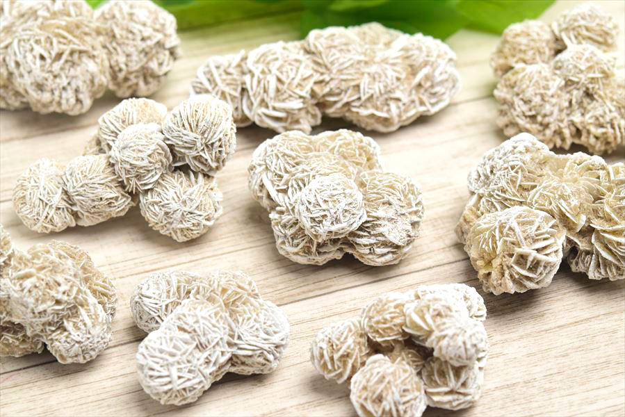 メキシコ産  デザートローズ セレナイトローズ フローズンセレナイト クラスター 砂漠の薔薇 天然石 パワーストーン