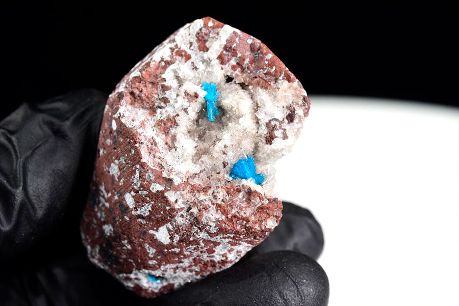 カバンサイト カバンシ石 結晶 原石 母岩付き (約49.2g) インド プーナ