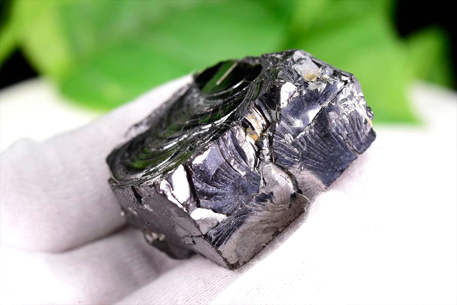 エリートシュンガイト ラフ 原石 (約52.9g) ロシア産 カレリア共和国産 