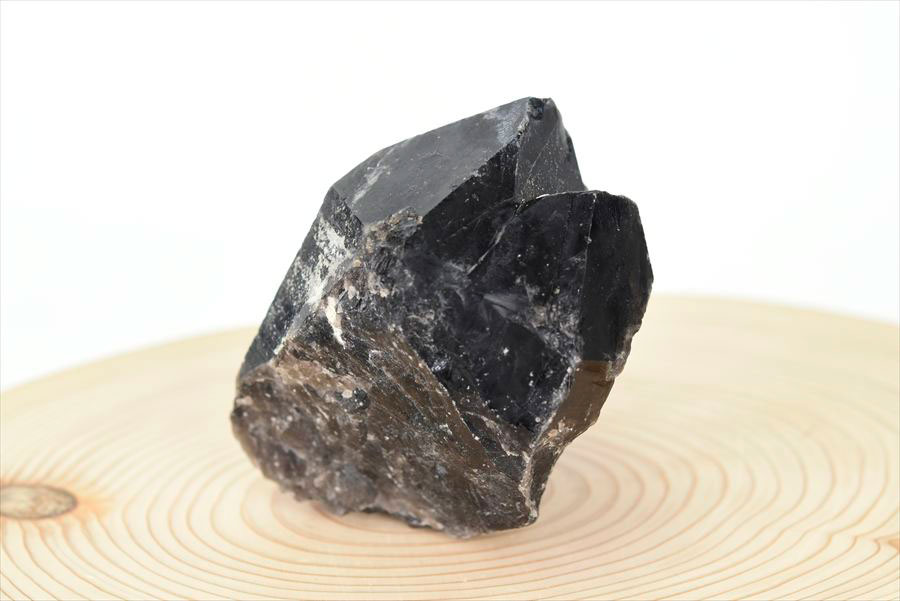 黒水晶 モリオン クラスター 約496g 原石 中国 山東省五蓮産 単結晶