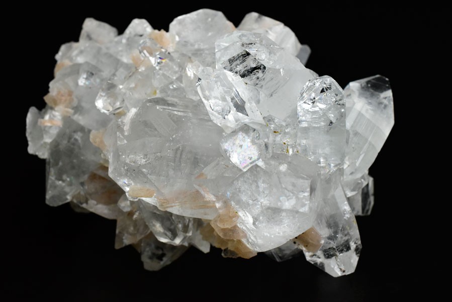 アポフィライト クラスター【約187.2g】原石 インド プーナ産