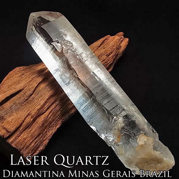 レーザークォーツ (約468.5g) レーザー水晶 レーザーワンド 天然石 水晶 原石 ポイント