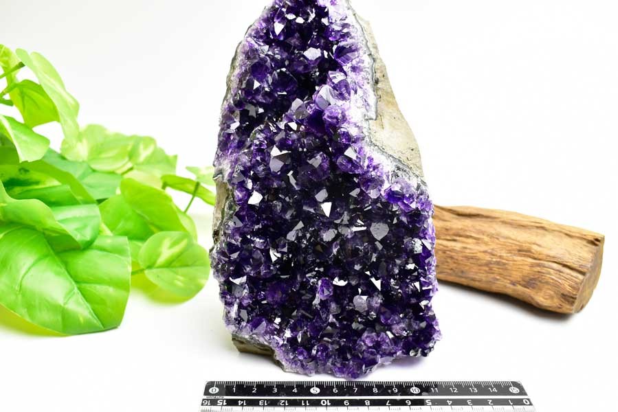 アメジスト AAAA【約2370g】クラスター 原石 ウルグアイ産 紫水晶 水晶 