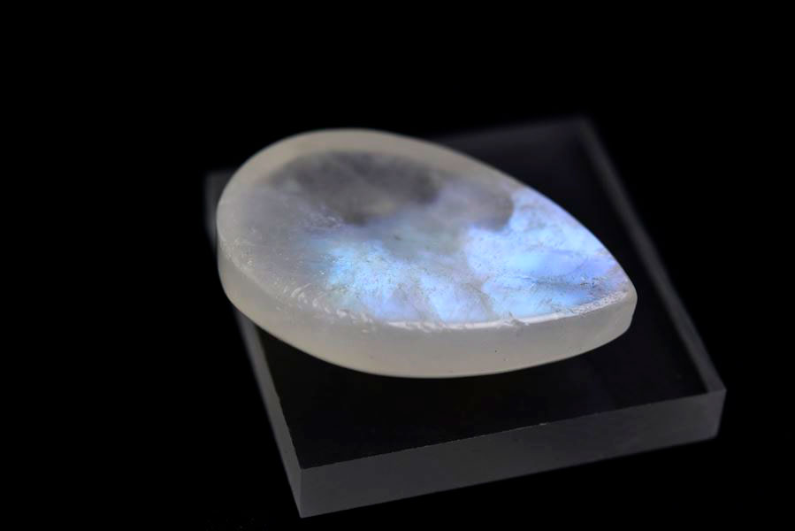 ムーンストーン カボション ルース (約7.2g) 現物画像 ブルームーン