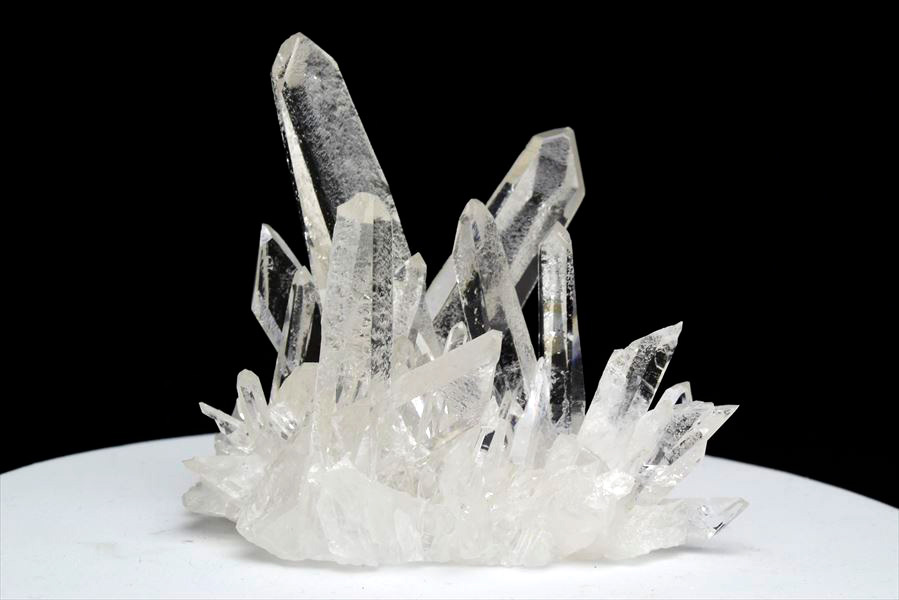 EXグレード 水晶 クラスター (約204.2g) 原石 ブラジル コリント産