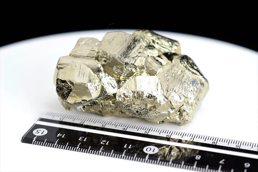金運最強　極上パイライト原石1.3kg(購入者特典有り) CCS Huanzala パイライト黄鉄鉱 クラスター 原石 (約303g) 極上