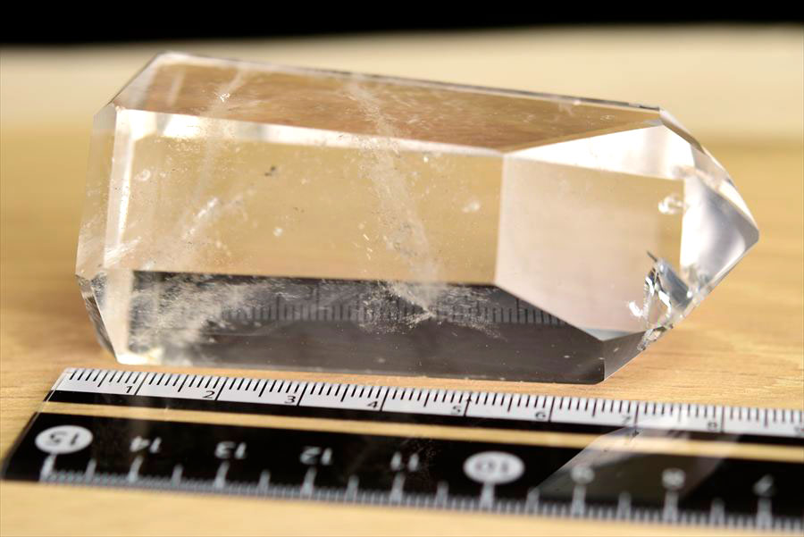 スーパーEXグレード 天然 水晶 ポイント 約165.8g ブラジル ミナス