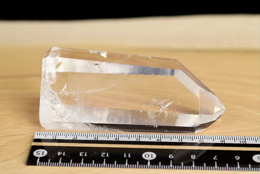 スーパーEXグレード 天然 水晶 ポイント 約158.2g ブラジル ミナス