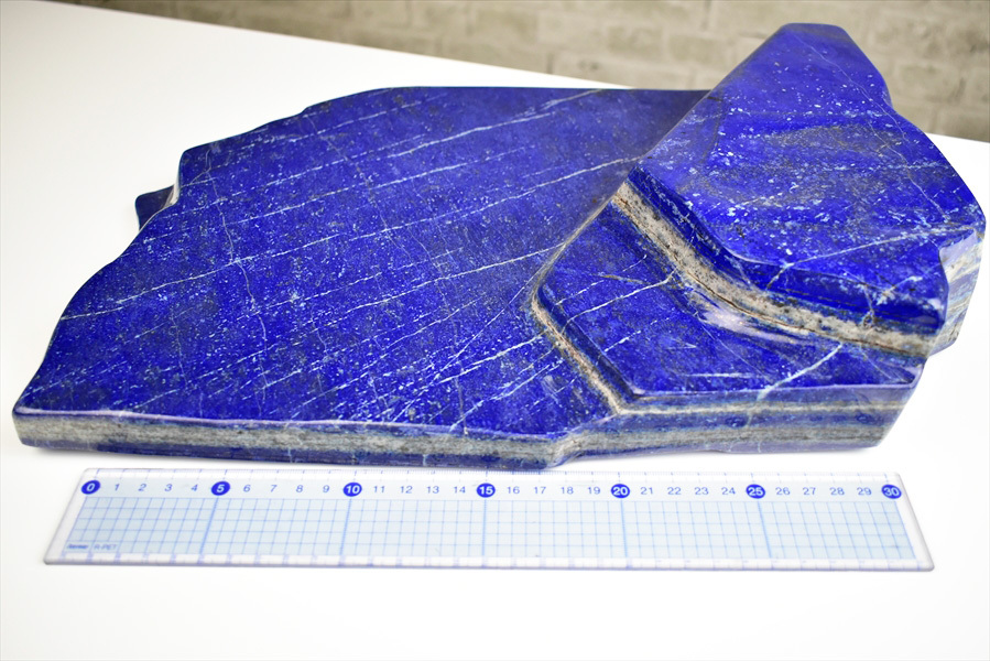 ラピスラズリ AAAAA (約10.12kg) 原石 特大 ブロック 磨き石 置物
