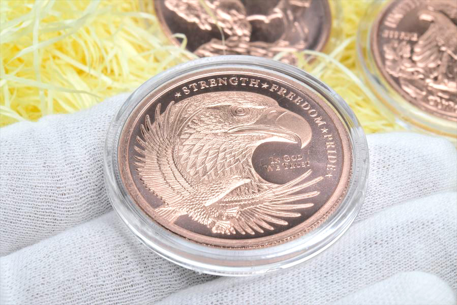 銅 カッパー メダル コイン レプリカ アメリカ産 (1oz(約29g