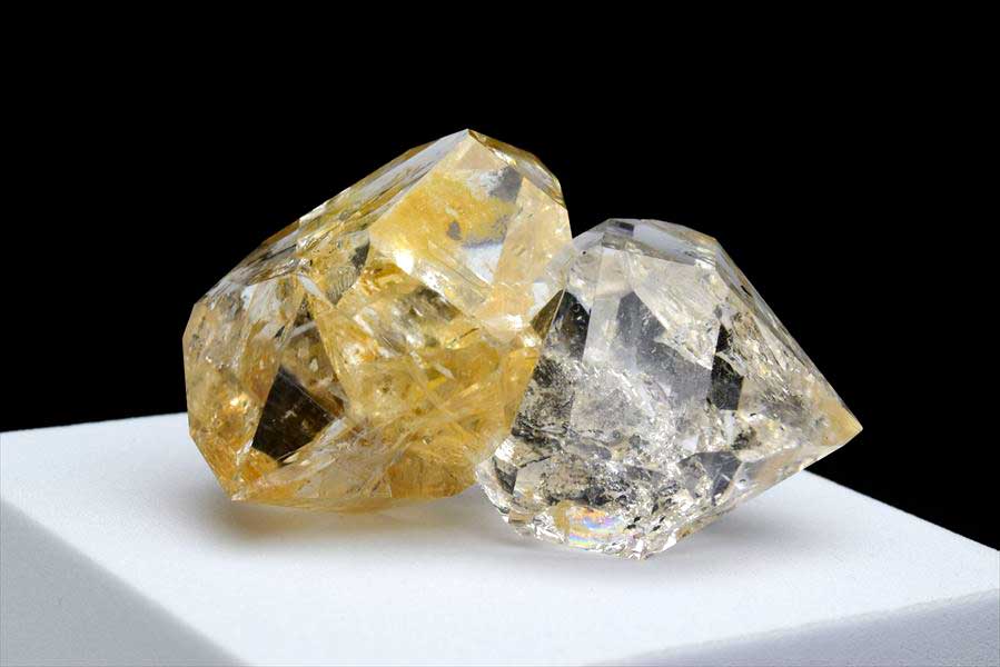 ハーキマーダイヤモンド 結晶 大粒 (約82.7g) 原石 アメリカ