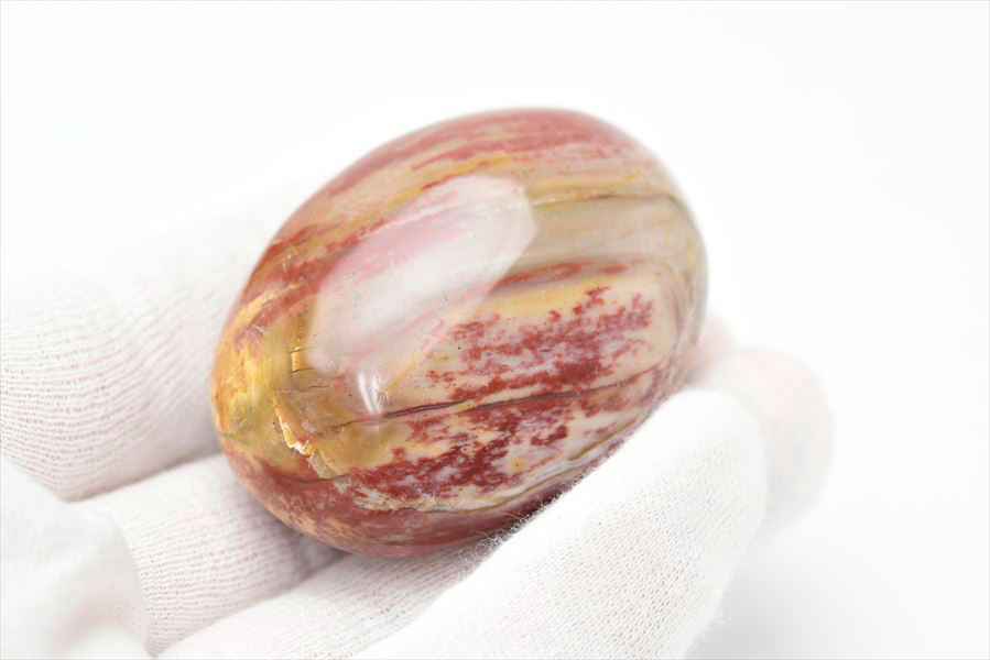 ペトリファイドウッド 珪化木 パームストーン 握り石 (約85.5g