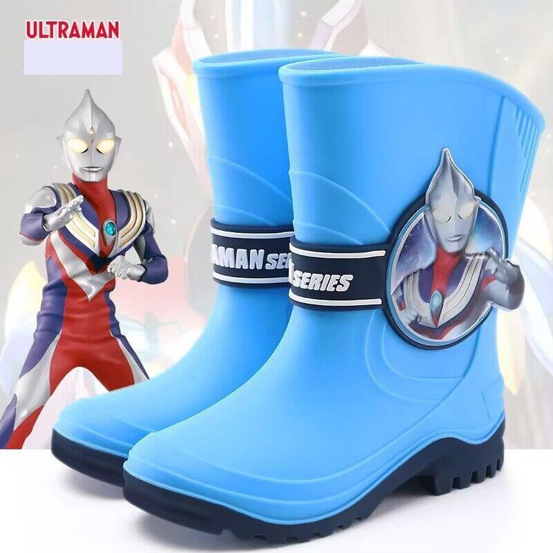 ウルトラマン Ultraman レイン ブーツ 子供用 キッズ 長靴 雨靴 男の子 女の子 EVA ...