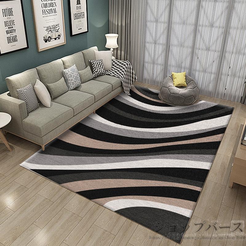 カーペット ラグ 北欧 おしゃれ 200×300cm 3畳 ラグマット 洗える カーペット 厚手 サークル ポリエステル ホットカーペット対応 カバー 北欧風 洗える | ブランド登録なし | 11