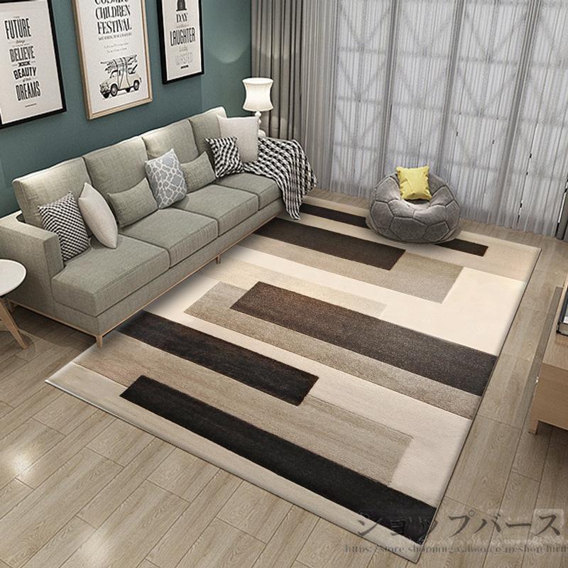 カーペット ラグ 北欧 おしゃれ 200×300cm 3畳 ラグマット 洗える カーペット 厚手 サークル ポリエステル ホットカーペット対応 カバー 北欧風 洗える | ブランド登録なし | 17