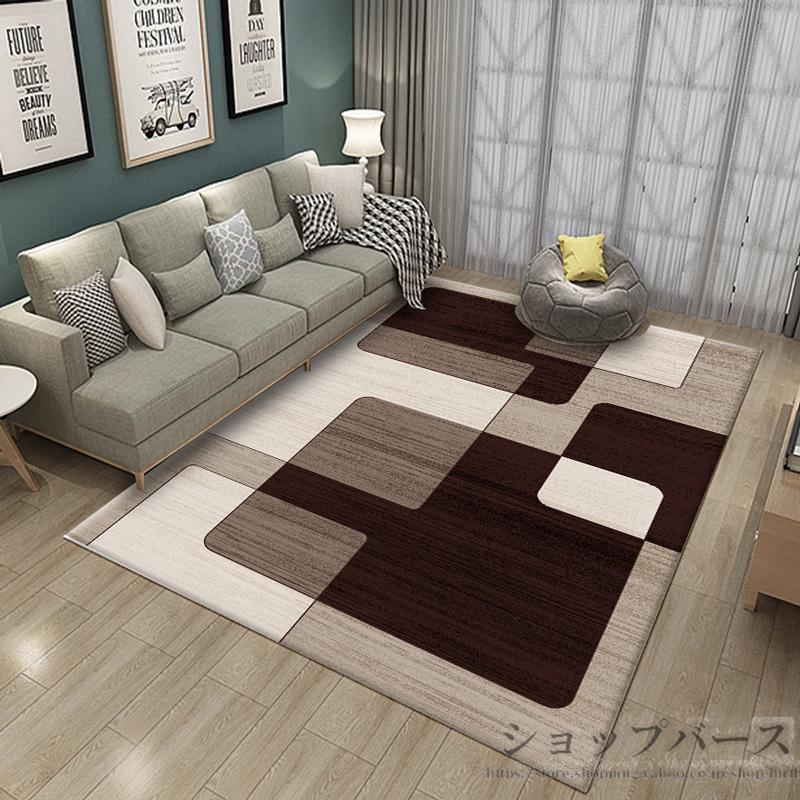 カーペット ラグ 北欧 おしゃれ 200×300cm 3畳 ラグマット 洗える カーペット 厚手 サークル ポリエステル ホットカーペット対応 カバー 北欧風 洗える | ブランド登録なし | 06