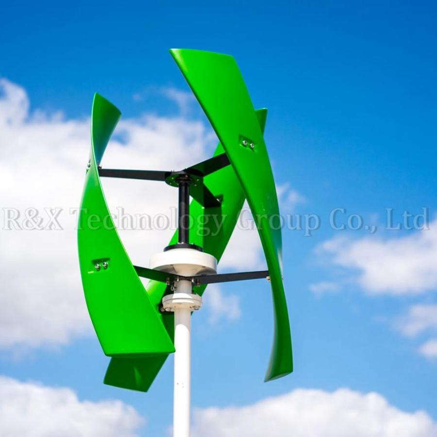 風力発電 小型 家庭用 300W-400W DIY R&X 垂直軸風力発電機 タービンリニアモーターカーブラシレス Free MPPT｜upa-st｜04