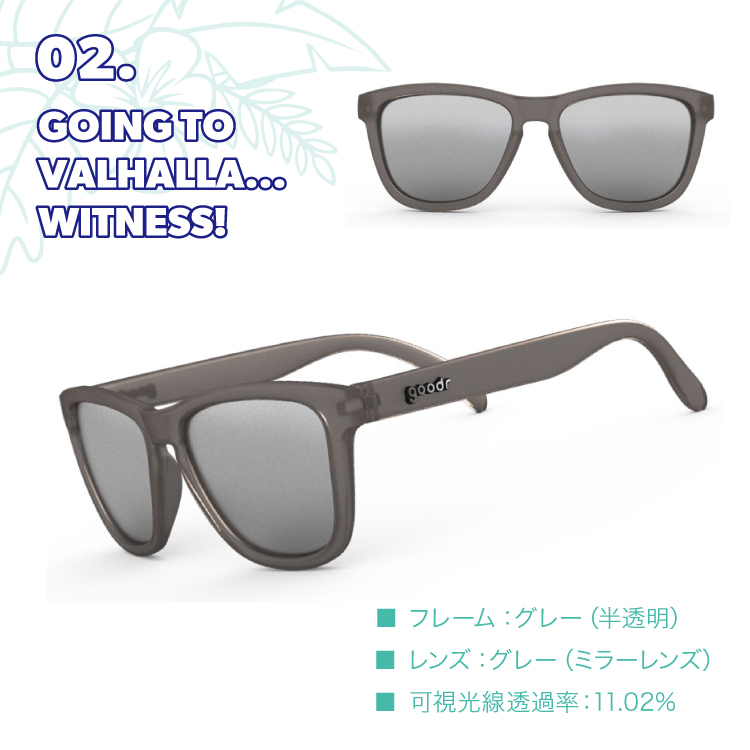 Goodr サングラス2本セット 公式】goodr スポーツサングラス – 【公式】goodr | グダー