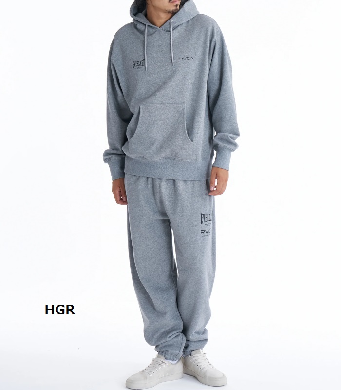 RVCA SPORT ルーカ スポーツ RVCA×EVERLAST セットアップ スウェット メンズ 上下セット 男性 ジャージ ルームウェア カジュアル | RVCA | 01