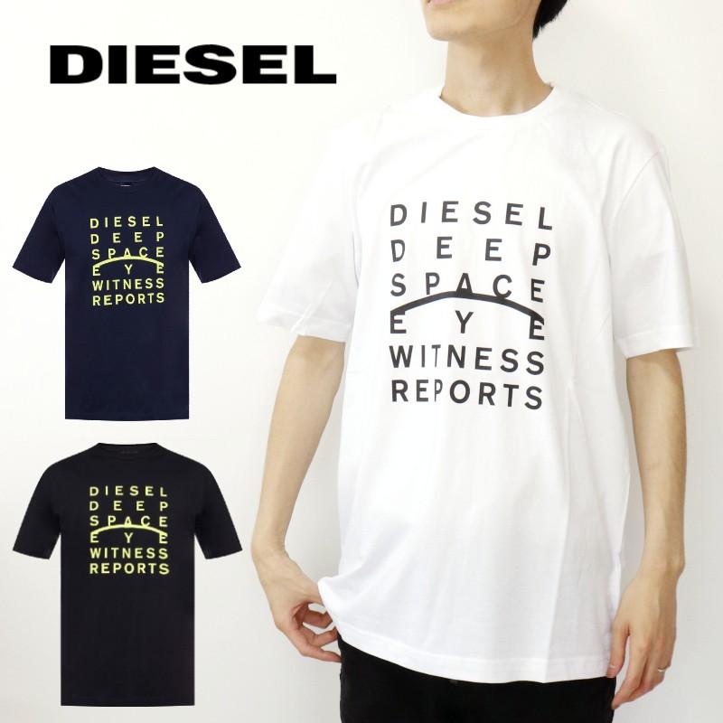 SALE セール DIESEL ディーゼル T-JUST-J5 MAGLIETTA 半袖 Tシャツ メンズ レディース カジュアル プリント ブランド  ギフト プレゼント