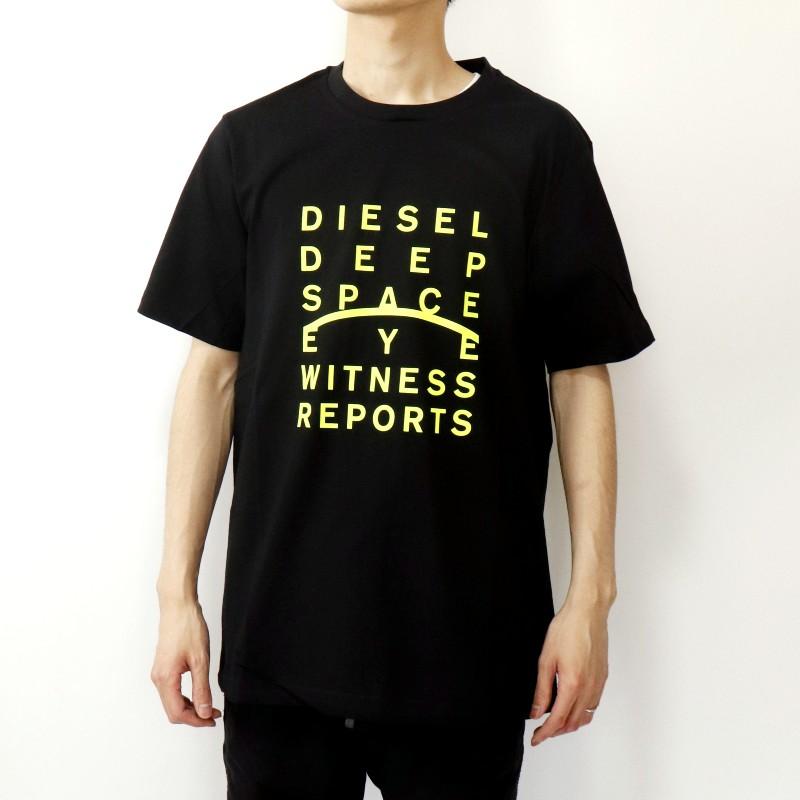 SALE セール DIESEL ディーゼル T-JUST-J5 MAGLIETTA 半袖 Tシャツ メンズ レディース カジュアル プリント ブランド  ギフト プレゼント