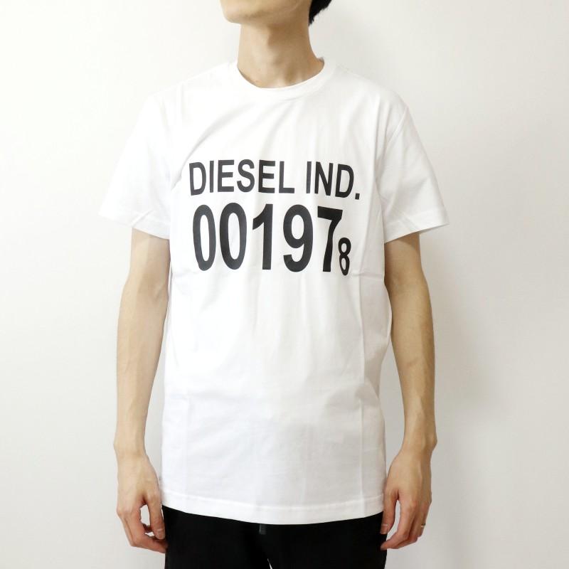 SALE セール DIESEL ディーゼル T-DIEGO-001978 MAGLIETTA 半袖 Tシャツ メンズ レディース カジュアル ブランド  ロゴ プリント プレゼント