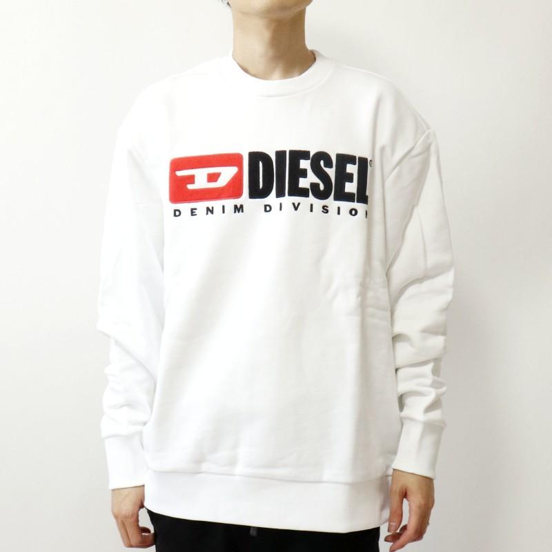 SALE セール DIESEL ディーゼル S-CREW-DIVISION SWEAT-SHIRT クルーネックスウェット トレーナー 長袖 メンズ  ブランド カジュアル ロゴ ギフト プレゼント