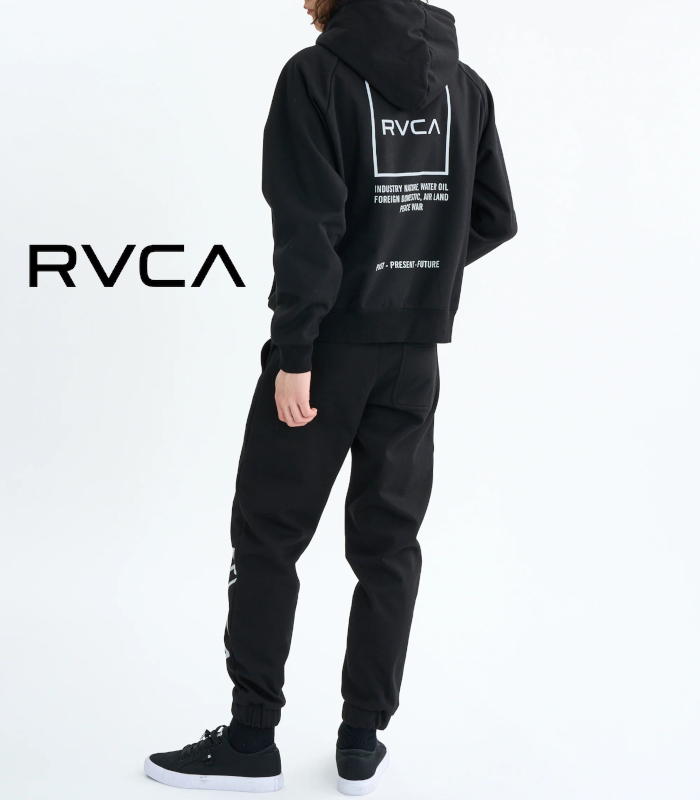 RVCA メンズ NEW BOX WRWB セットアップ スウェット メンズ 上下セット 男性 ジャージ ルームウェア カジュアル | RVCA