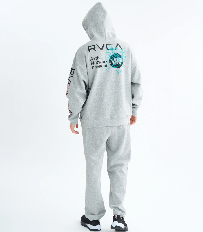 RVCA ルーカ OVER PRINT セットアップ スウェット メンズ 上下セット 男性 ジャージ ルームウェア カジュアル | RVCA | 10