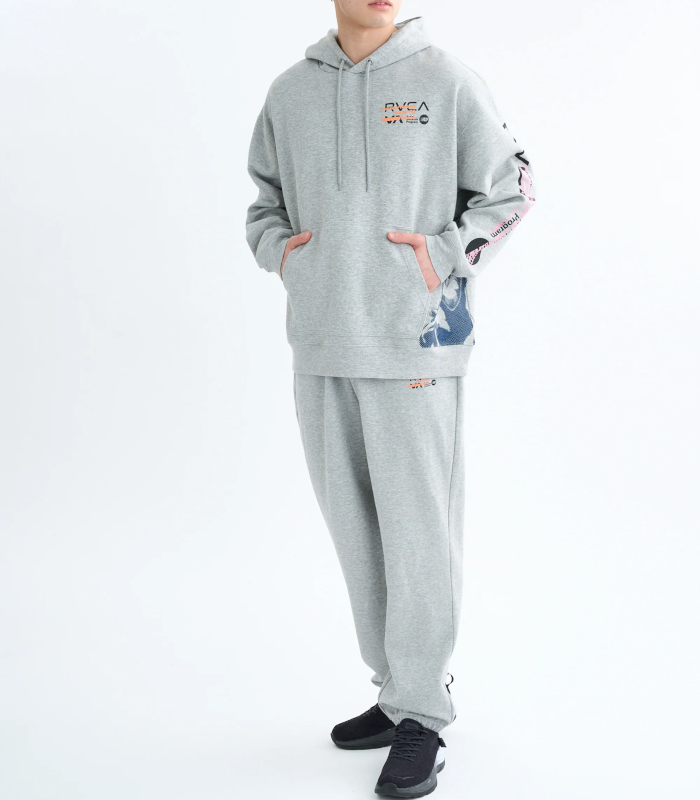 RVCA ルーカ OVER PRINT セットアップ スウェット メンズ 上下セット 男性 ジャージ ルームウェア カジュアル | RVCA | 11