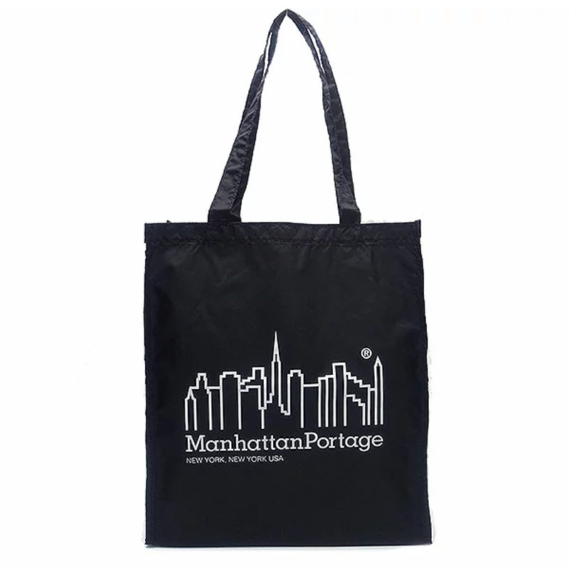 Manhattan Portage マンハッタンポーテージ ナイロントートバッグ Nylon Tote Bag かばん エコバッグ ショッピング 通勤  通学 旅行 シンプル ロゴ