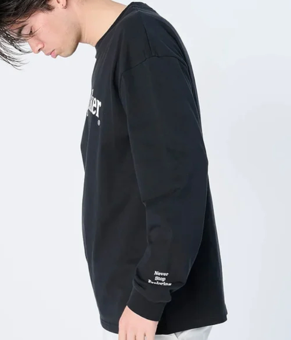 FLASH PACKER フラッシュパッカー XLT-CLC ロングスリーブTシャツ メンズ 長袖 ロゴ カジュアル スポーツ カットソー シンプル | FLASH PACKER | 04