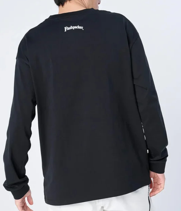 FLASH PACKER フラッシュパッカー XLT-CLC ロングスリーブTシャツ メンズ 長袖 ロゴ カジュアル スポーツ カットソー シンプル | FLASH PACKER | 05