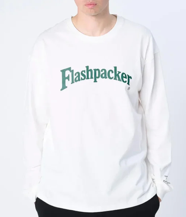 FLASH PACKER フラッシュパッカー XLT-CLC ロングスリーブTシャツ メンズ 長袖 ロゴ カジュアル スポーツ カットソー シンプル | FLASH PACKER | 02