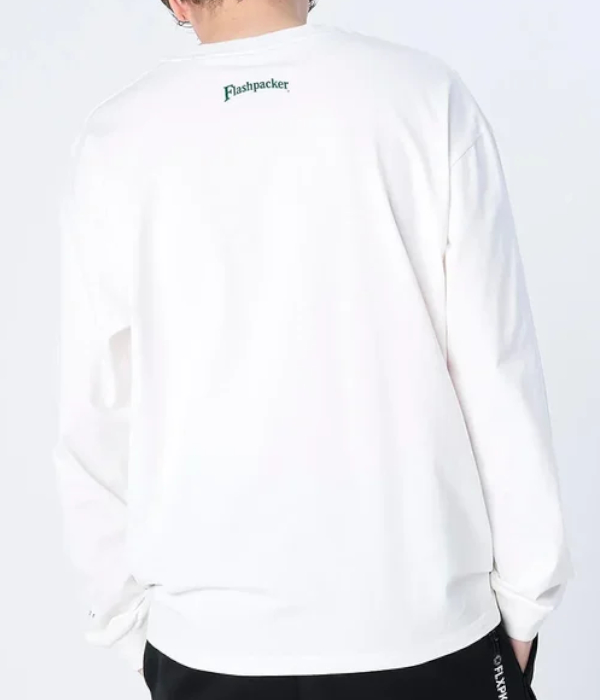 FLASH PACKER フラッシュパッカー XLT-CLC ロングスリーブTシャツ メンズ 長袖 ロゴ カジュアル スポーツ カットソー シンプル | FLASH PACKER | 07