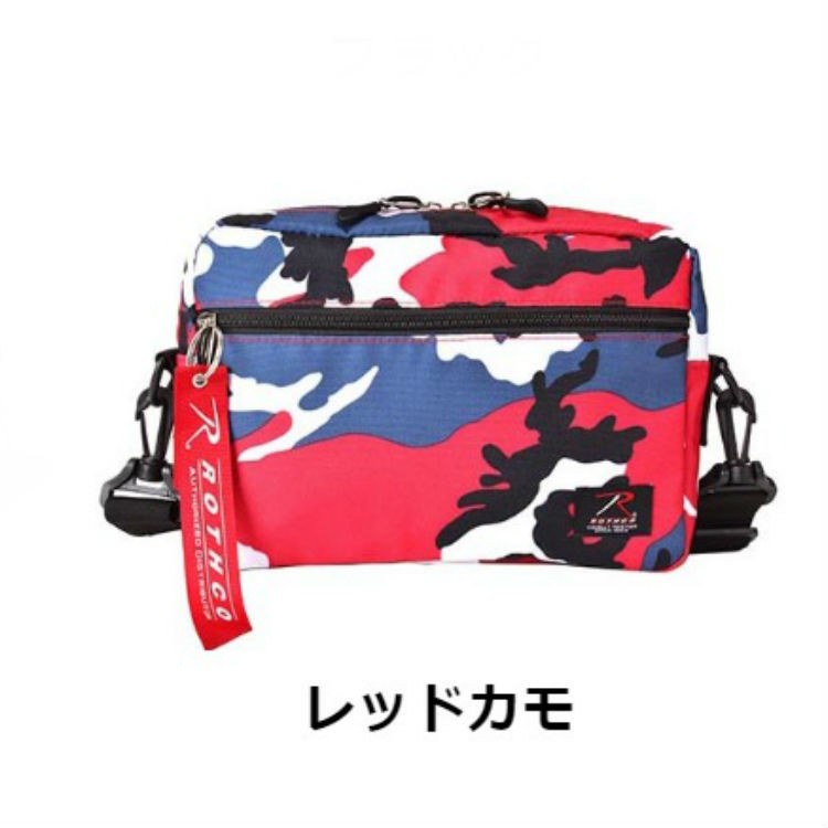 ショルダーバッグ メンズ 斜めがけ かっこいい ROTHCO ロスコ バッグ ミニショルダー 斜め掛け 肩掛け ミリタリー カモフラ 迷彩 バッグ | ROTHCO | 03