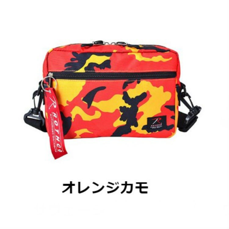ショルダーバッグ メンズ 斜めがけ かっこいい ROTHCO ロスコ バッグ ミニショルダー 斜め掛け 肩掛け ミリタリー カモフラ 迷彩 バッグ | ROTHCO | 04