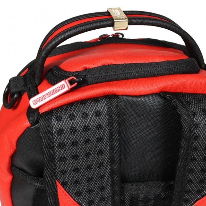 Sprayground x Ron English Smile Red Backpack Limited Edition
