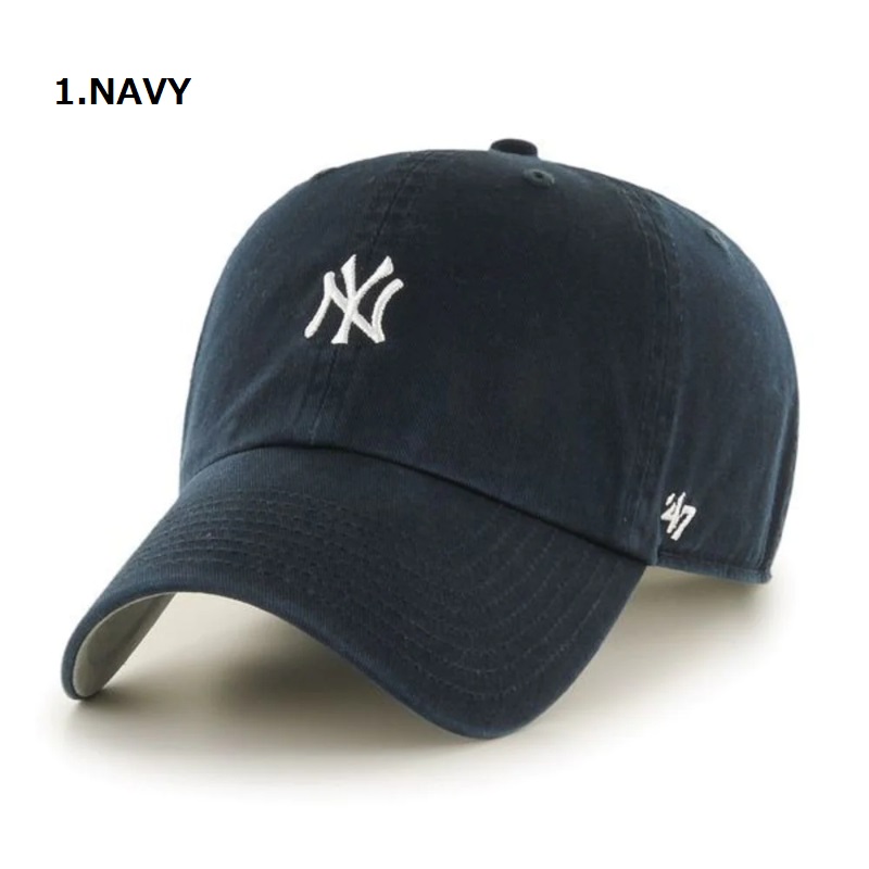 47 キャップ ヤンキース CAP キャップ 帽子 MLB クリーンナップ ベースランナー NY ニューヨーク Yankees CLEAN UP | 47 | 02