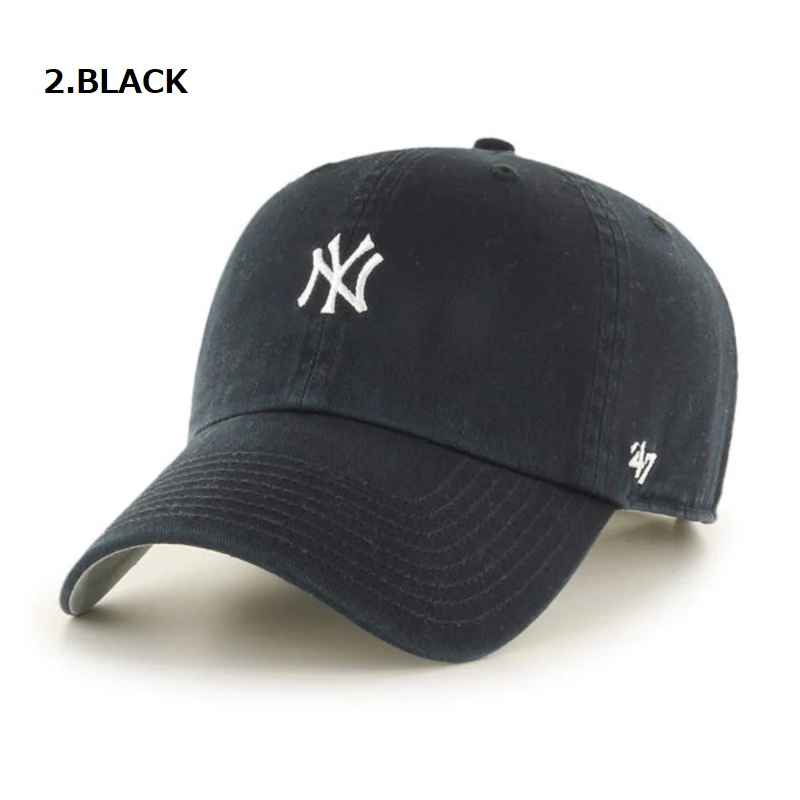 47 キャップ ヤンキース CAP キャップ 帽子 MLB クリーンナップ ベースランナー NY ニューヨーク Yankees CLEAN UP | 47 | 04