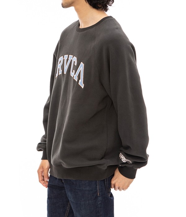 RVCA トレーナー RVCA（ルーカ） ロゴスウェット トレーナー 長袖 メンズ ルーズ