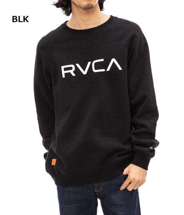 RVCA ルーカ ロゴスウェット トレーナー 長袖 メンズ ルーズ オーバー